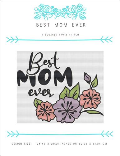 click here to view larger image of Best Mom Ever (chart)