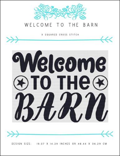 click here to view larger image of Welcome to the Barn (chart)