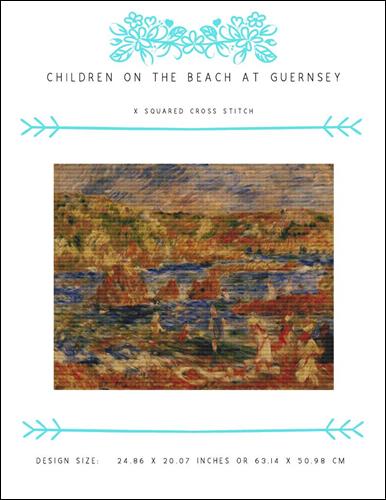 click here to view larger image of Children on the Beach at Guernsey (chart)