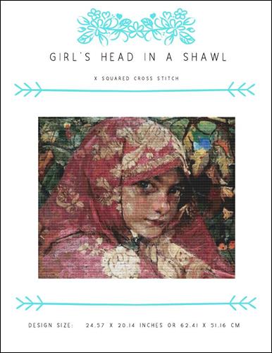 Girls Head in a Shawl