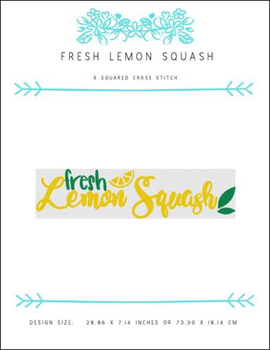 Fresh Lemon Squash