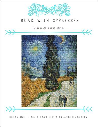 Road with Cypresses