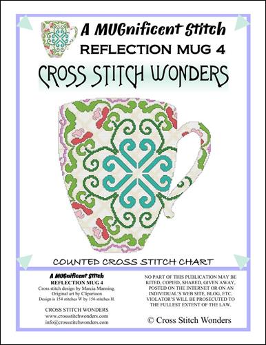 click here to view larger image of MUGnificent Stitch, A - Reflection Mug 4  (chart)