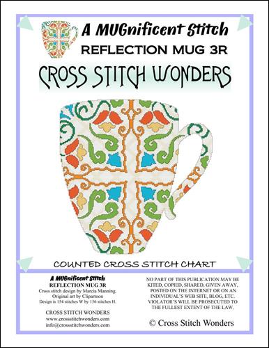 click here to view larger image of MUGnificent Stitch, A - Reflection Mug 3R (chart)