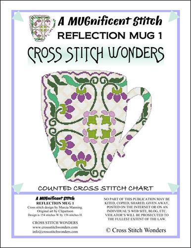 click here to view larger image of MUGnificent Stitch, A - Reflection Mug 1 (chart)