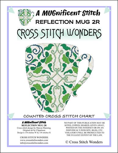 click here to view larger image of MUGnificent Stitch, A - Reflection Mug 2R (chart)