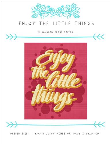 click here to view larger image of Enjoy the Little Things (chart)