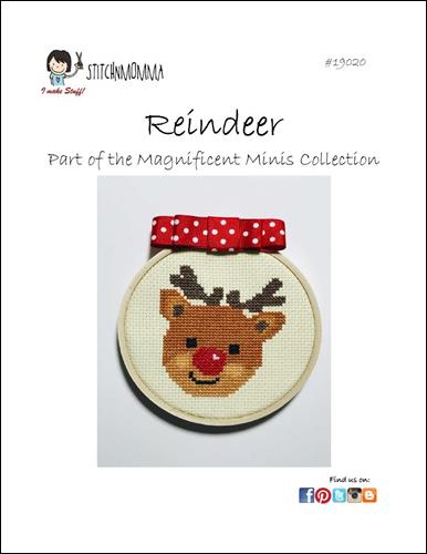 click here to view larger image of Magnificent Minis - Reindeer (chart)