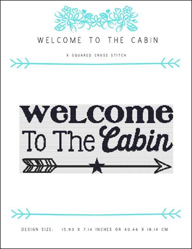 click here to view larger image of Welcome to the Cabin (chart)