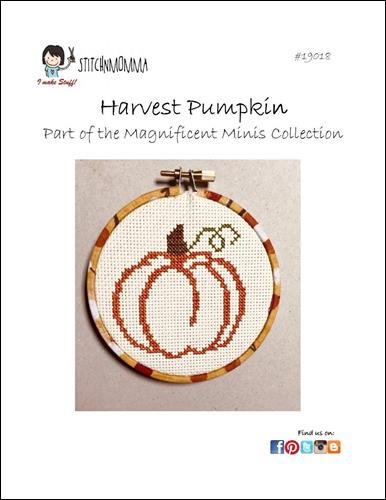 click here to view larger image of Magnificent Minis - Harvest Pumpkin (chart)