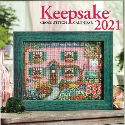 click here to view larger image of Cross Stitch and Needlework 2021 Keepsake Calendar (chart)
