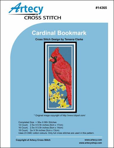 click here to view larger image of Cardinal Bookmark (chart)