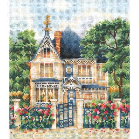 click here to view larger image of Country House (counted cross stitch kit)