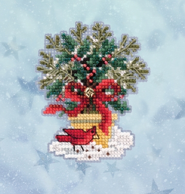 click here to view larger image of Evergreen Topiary (2020) (counted cross stitch kit)
