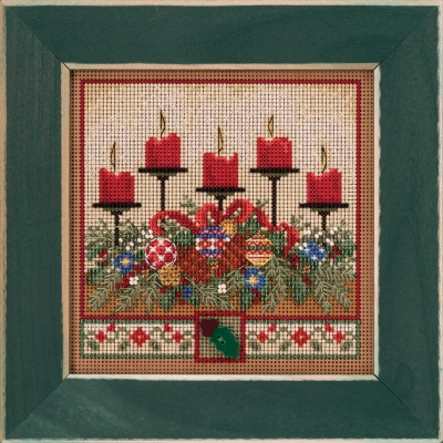 click here to view larger image of Holiday Glow (2020) (counted cross stitch kit)