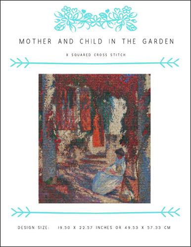 click here to view larger image of Mother and Child in the Garden (chart)