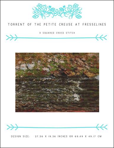 click here to view larger image of Torrent of the Petite Creuse at Fresselines (chart)