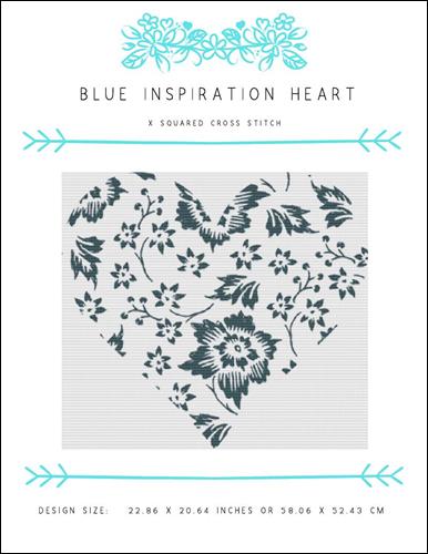 Blue Inspiration Heart