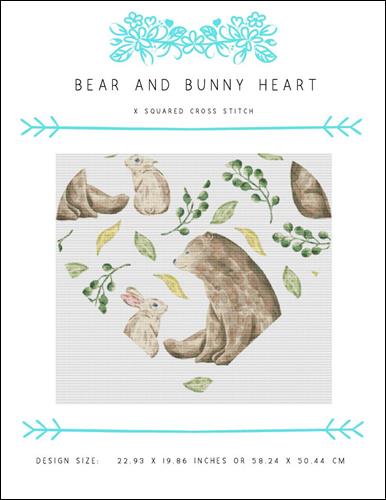 Bear And Bunny Heart