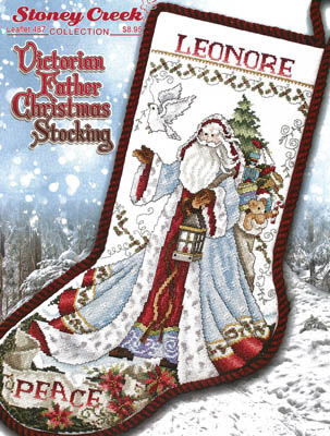 click here to view larger image of Victorian Father Christmas Stocking (chart)