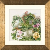 click here to view larger image of Rose Garden (counted cross stitch kit)
