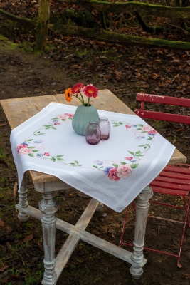 Flowers & Butterflies Table Cloth
