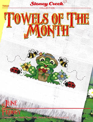 Towels of the Month - June Froggy