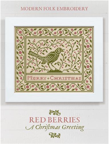 click here to view larger image of Red Berries - A Christmas Greeting (chart)