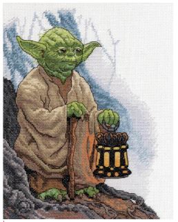 click here to view larger image of Yoda (counted cross stitch kit)