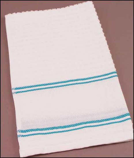 Nancy Kitchen Towel - Turquoise 