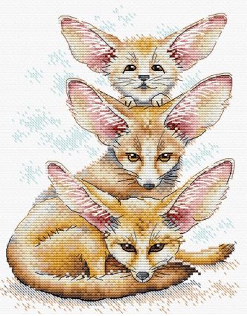 Fennec Fox Family