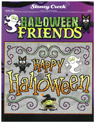click here to view larger image of Halloween Friends (chart)