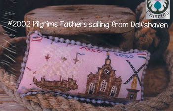 click here to view larger image of Pilgrims Fathers Sailing from Delfshaven (chart)