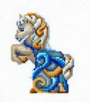 click here to view larger image of Figurines - Horse (counted cross stitch kit)