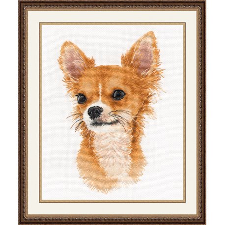 click here to view larger image of Little Friend Chihuahua (counted canvas kit)