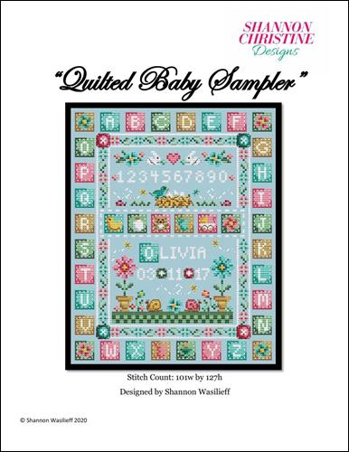 Quilted Baby Sampler - Shannon Christine Designs	