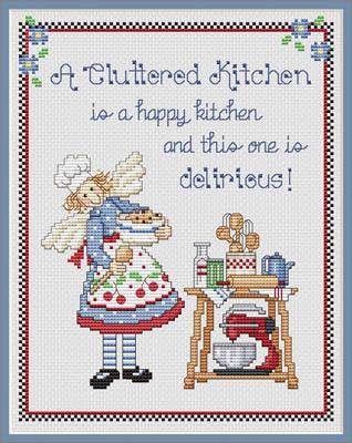 Cluttered Kitchen - Sue Hillis
