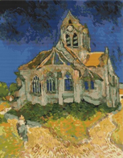 Church at Auvers Sur Oise, The (Vincent Van Gogh)