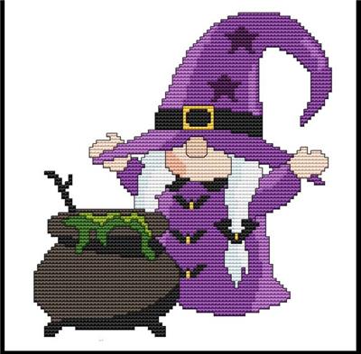 Halloween Gnomes - Cauldron