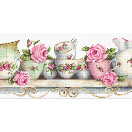 click here to view larger image of Assorted China (counted cross stitch kit)