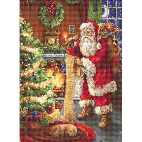 click here to view larger image of Santa Claus (counted cross stitch kit)