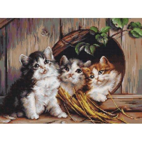click here to view larger image of Friendly Shelter (counted cross stitch kit)