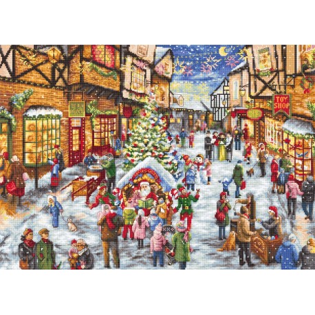 click here to view larger image of Christmas Eve (counted cross stitch kit)