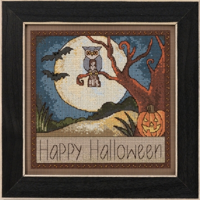 click here to view larger image of Happy Halloween (counted cross stitch kit)