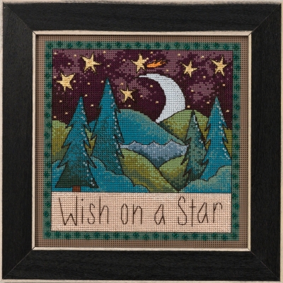 click here to view larger image of Wish on a Star (counted cross stitch kit)