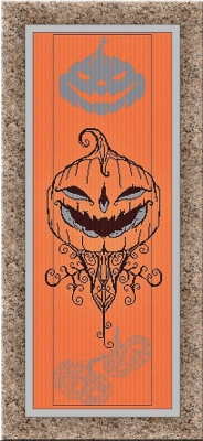 click here to view larger image of Pumpkin Banner (chart)