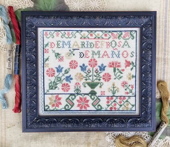 click here to view larger image of Spanish Rose Sampler (chart)