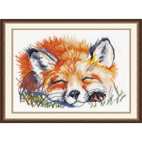 click here to view larger image of Red Fox (counted cross stitch kit)