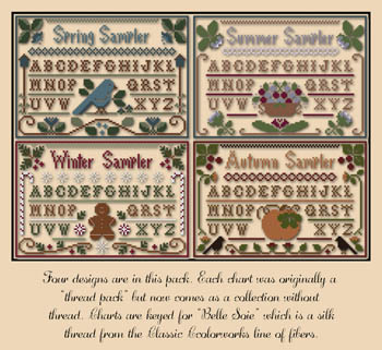 click here to view larger image of Seasons Samplers (chart)