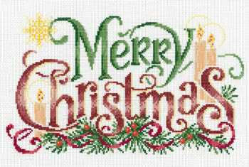 click here to view larger image of Elegant Christmas Greeting (chart)